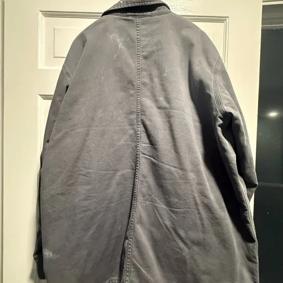 Carhartt Men's Charcoal Shirt Jacket - Picture 2 of 5